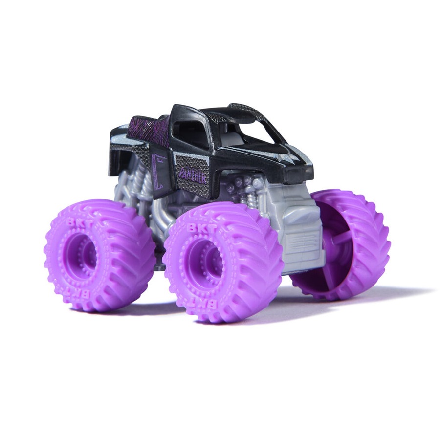 3pc Mini Monster Jam Marvel Trucks Set with Iconic Heroes Kids/Children 3y+