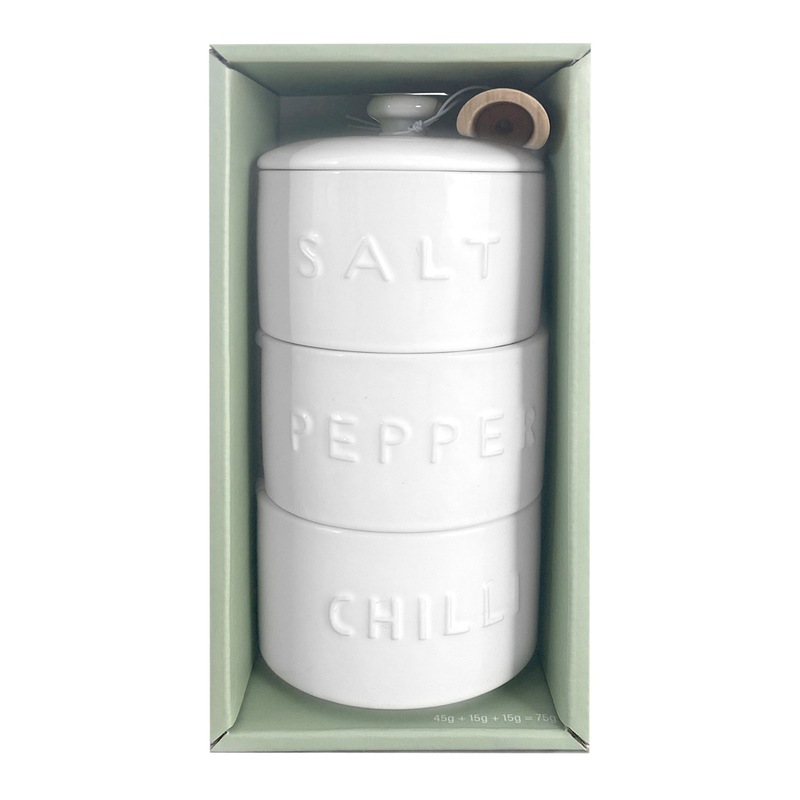 Buy 3pc The Gourmet Collection Essential Seasoning Pinch Pots Salt