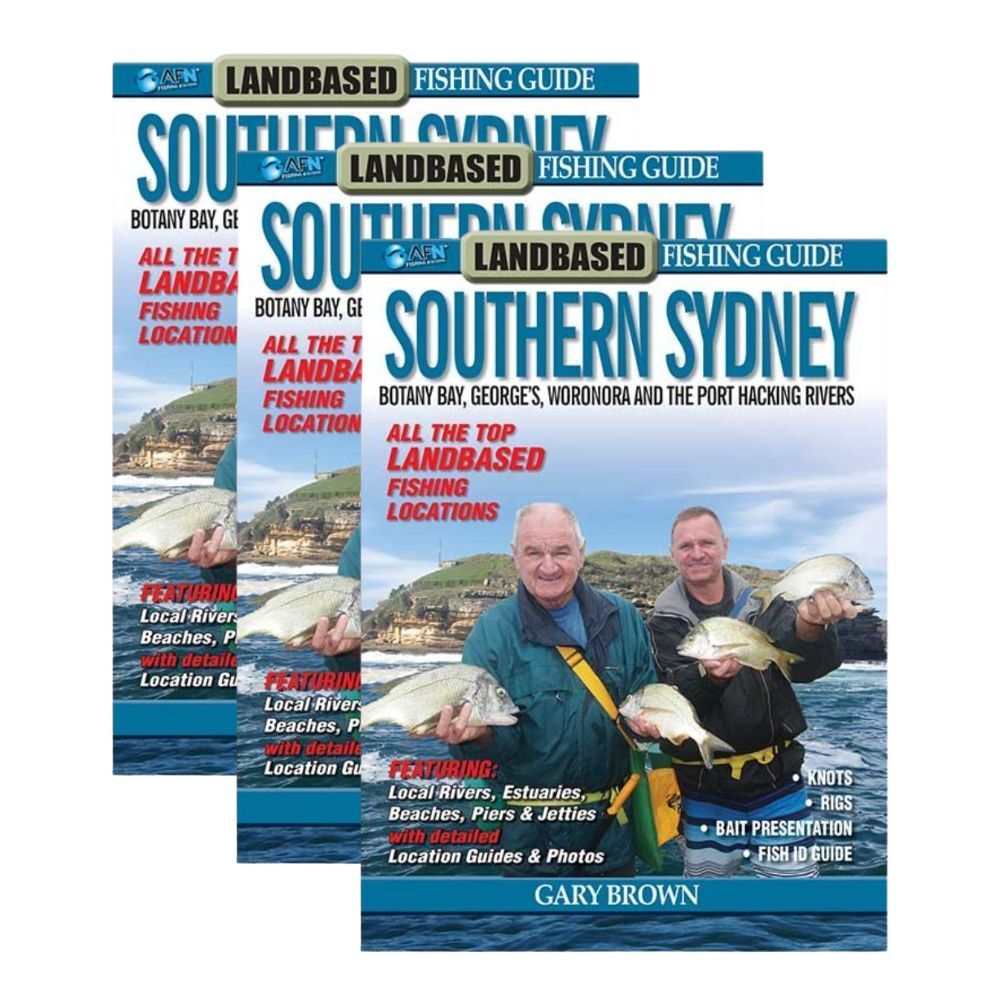 Buy 3PK AFN Landbased Guide to Southern Sydney Fishing Guide Book 80 ...