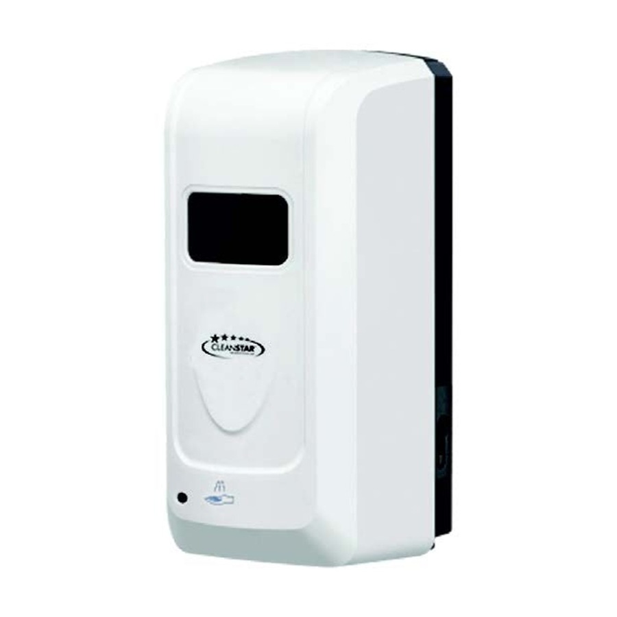 3PK Cleanstar Wall Mounted Touchless Hand Sanitiser And Soap Dispenser 1L