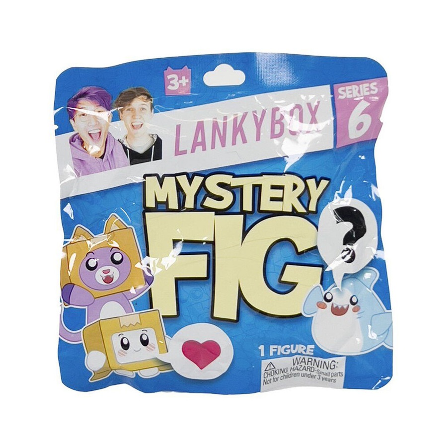 3PK Lankybox Mystery Surprise Action Figures Toys S6 Assorted Kids/Children 3y+