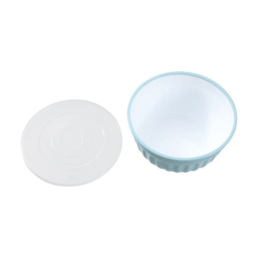 3PK Lemon and Lime Salad Bowl Lidded 4.5L Food Safe Kitchenware Assorted