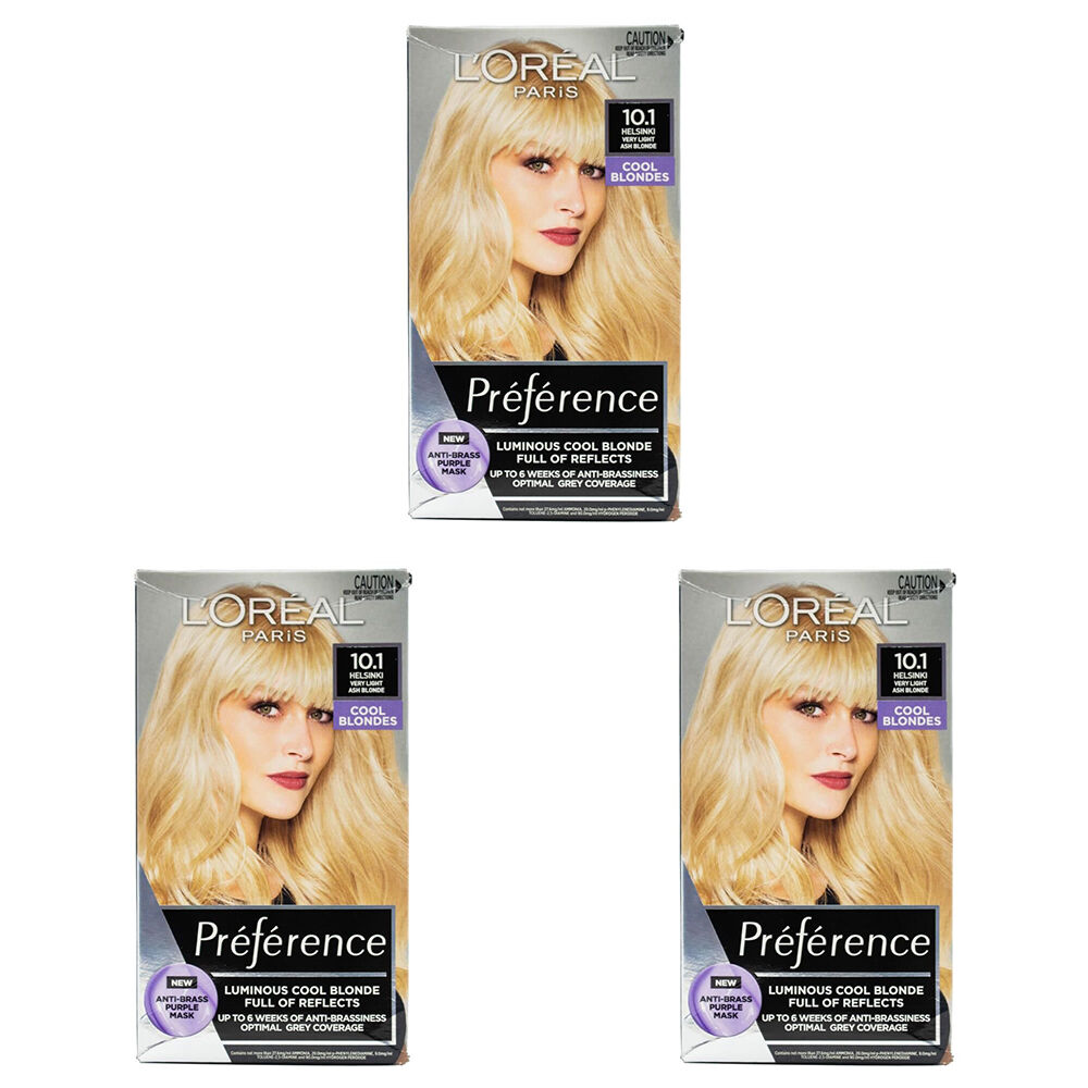 L'Oréal Préférence 10.1 Helsinki - Teinture Blonde Très Très Claire - Neuf Sous Blister - Fabriqué En Belgique