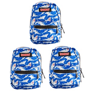 3PK MDI BooBoo Shark Bay Backpack Minis Shark Mini Bag/Purse 11x13cm Kids 3y+