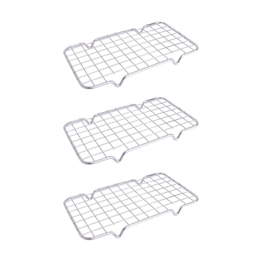 3PK Prepara Lift Stainless Steel Container Raiser Kitchenware - Grey