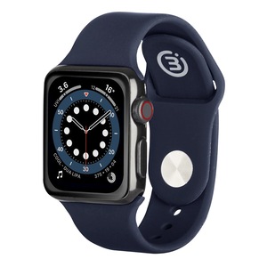 3sixT Silicone Sports Band/Bracelet/Strap For Apple Watch 38/40mm Navy Blue