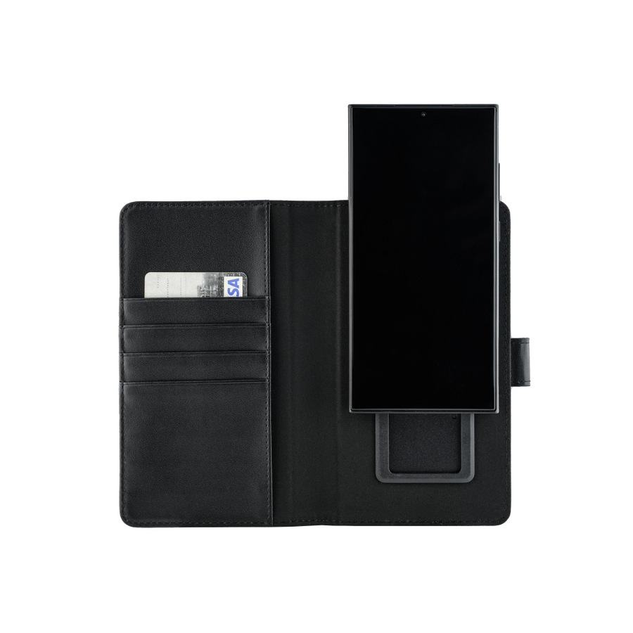 3sixT Universal Large Wallet Case Cover Protection For Smartphone 6.9'' BLK