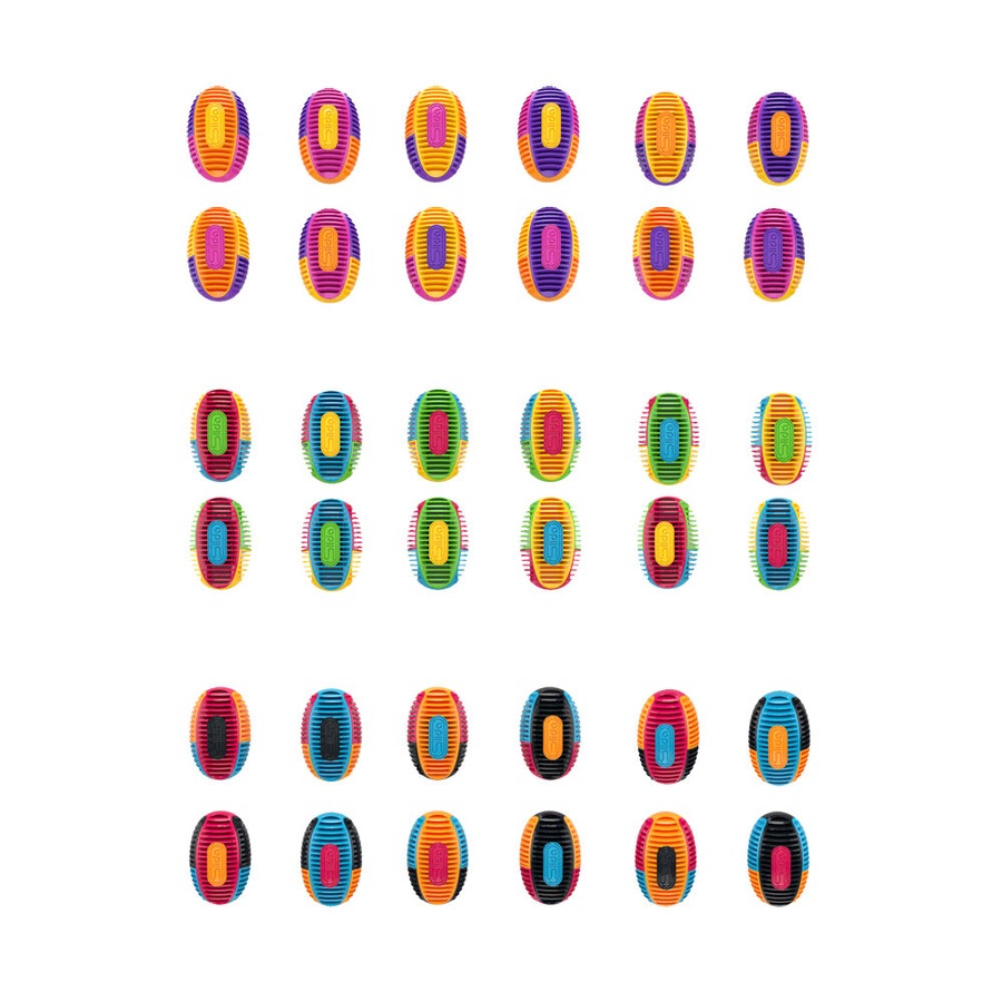 3x 3pc Slida Click 3D Sequential Interlocking Puzzle for Kids/Children 6Y+