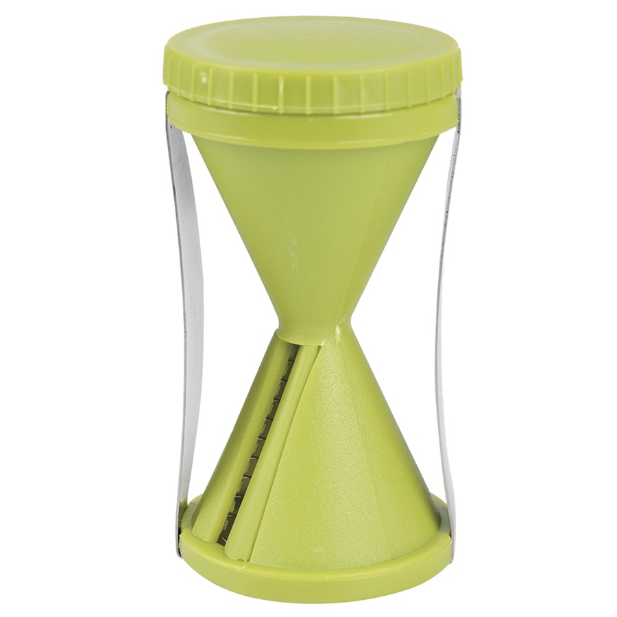 3x Appetito Spiral Vegetable Slicer Home Kitchen Cooking Cutting Tool Green