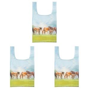 3x Ashdene Mares & Foals Paddocks RPET Reusable Tote Grocery Shopping Bag