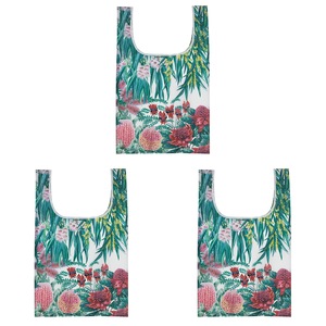 3x Ashdene Native Flora Multi RPET Reusable Tote Grocery Shopping Storage Bag