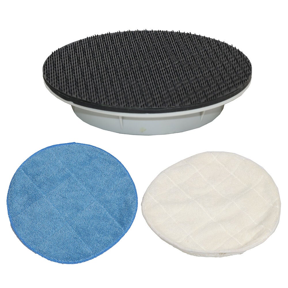 3x Cleanstar 15" Cotton/Microfiber Pad/Holder for Orbital Floor Polisher/Cleaner