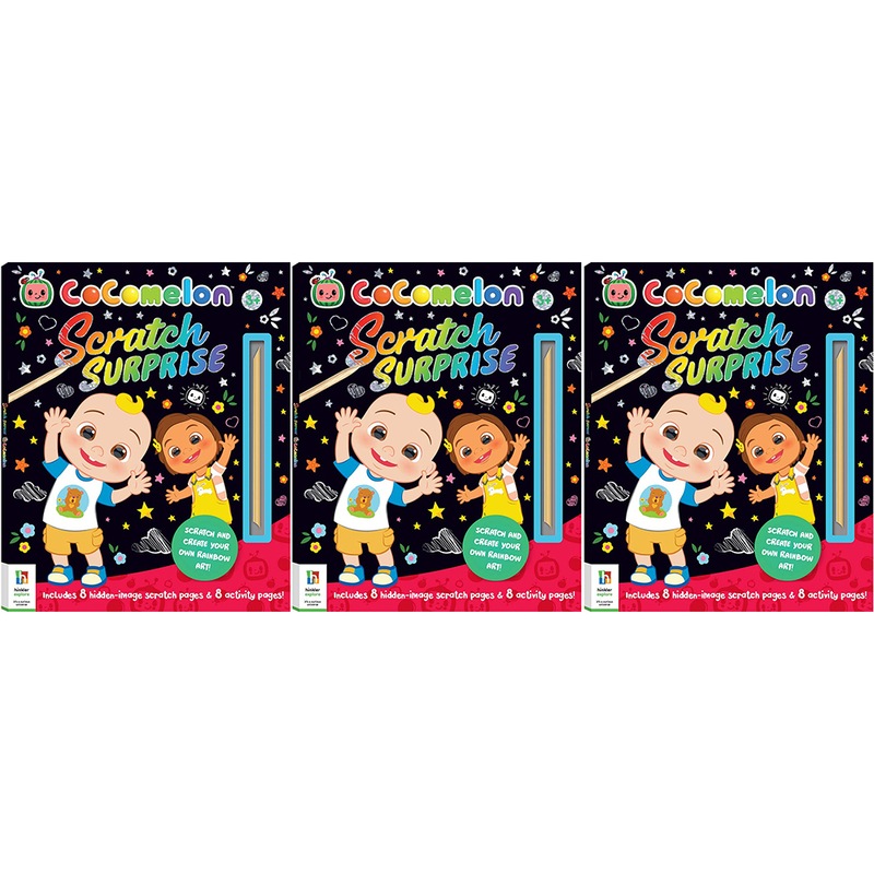 Buy 3x Kaleidoscope Scratch Surprise Activity Book Kids Art