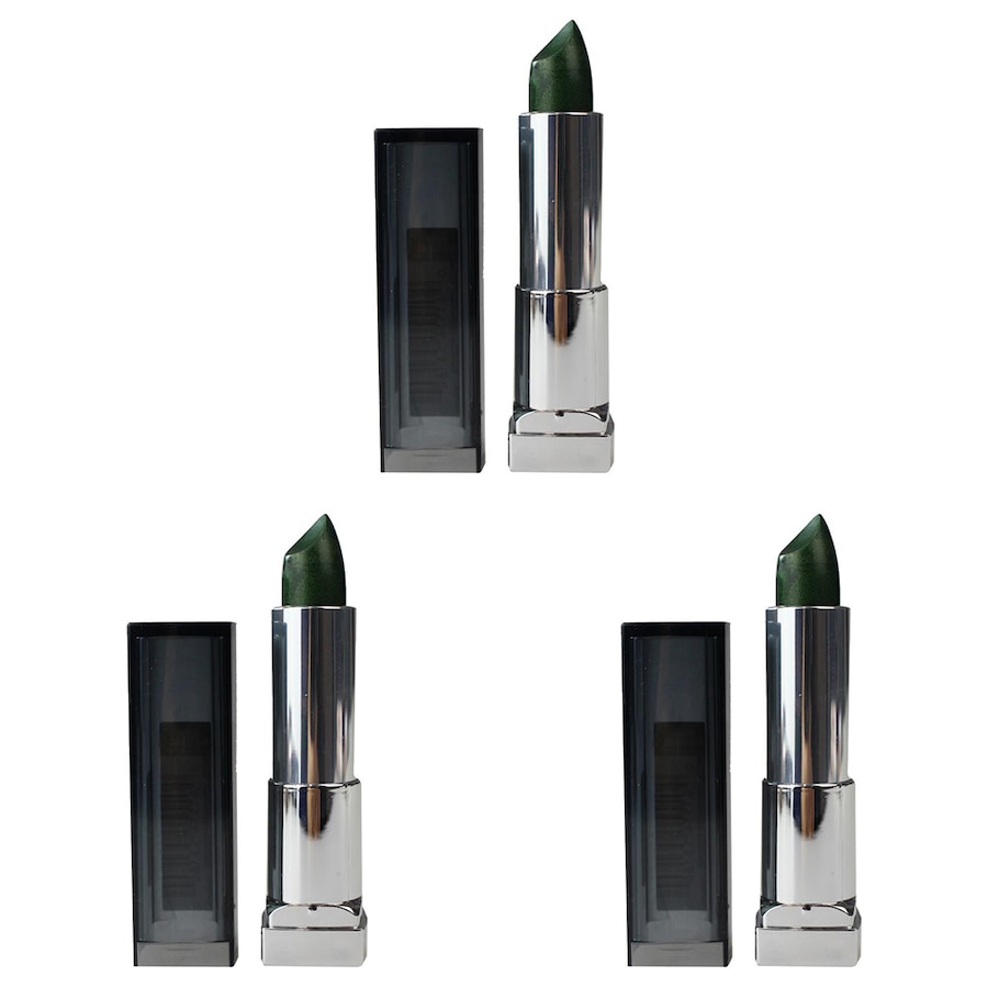 3x Maybelline 4.2G Colorsensational Cosmetic Lipstick Metallic 986 Serpentine