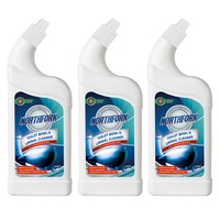 3x Northfork 500ml Bathroom Toilet Bowl/Urinal Sanitiser/Disinfectant Cleaner