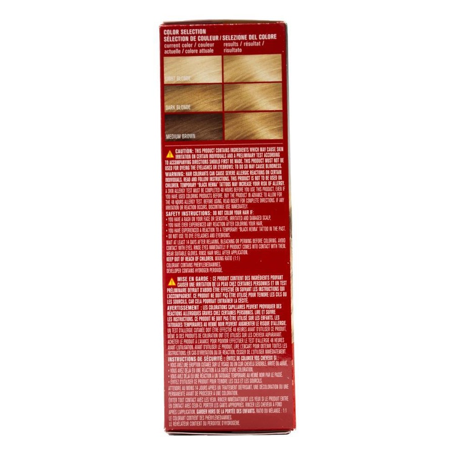 3x Revlon Colorsilk 3D Permanent Hair Color Dye w/ Keratin 73 Champagne Blonde