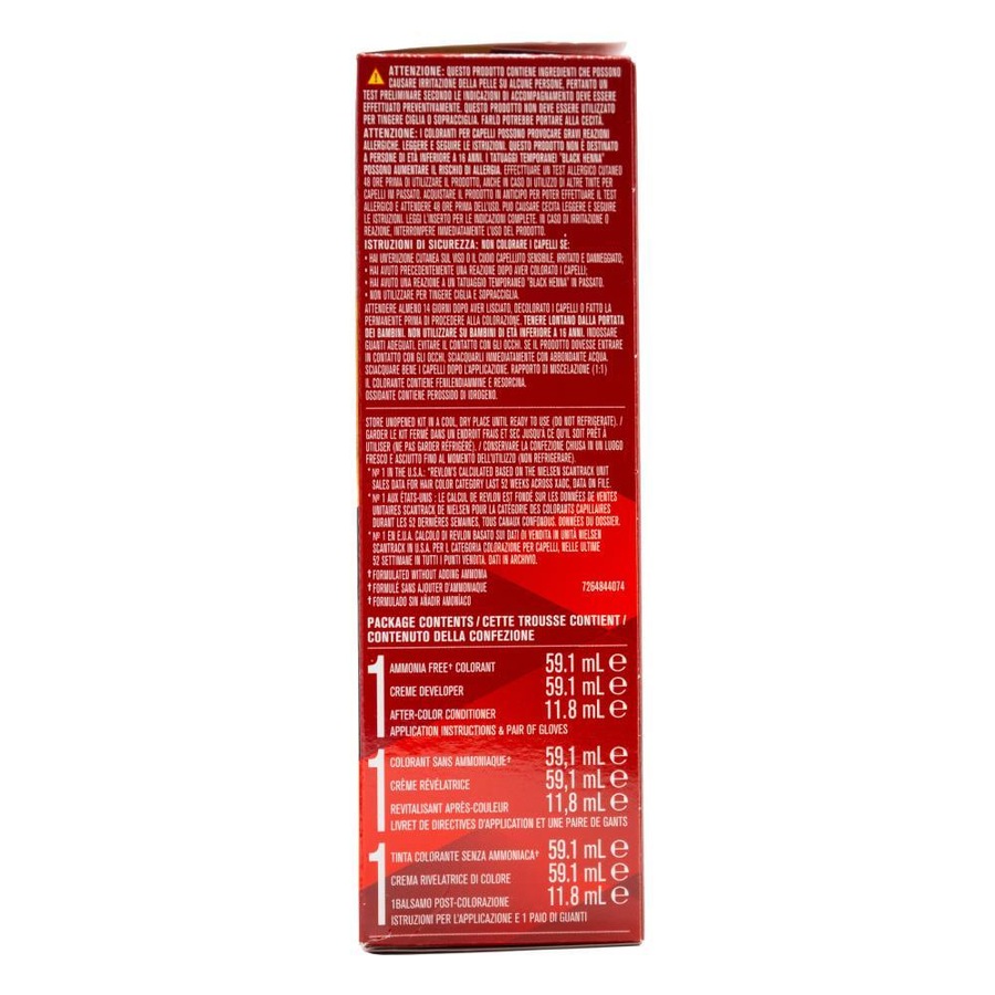 3x Revlon Colorsilk 3D Permanent Hair Color Dye w/ Keratin 74 Medium Blonde