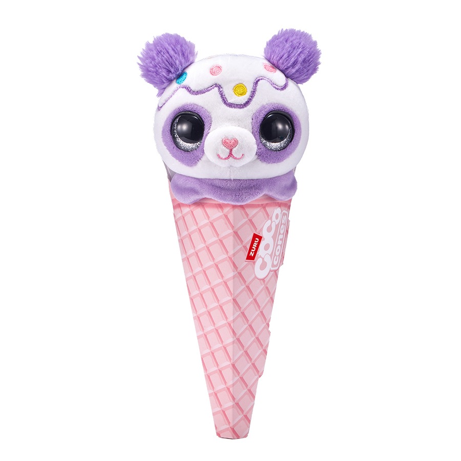 3x Zuru Coco Cones Sweet Animal Plush Kids/Children Stuffed Toy Assorted 3y+