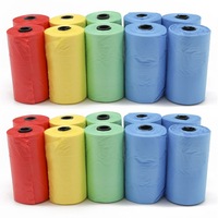 400pc Paws & Claws Doggy Clean Up Bags Garbage Poop Bag Pet Dog Waste Storage