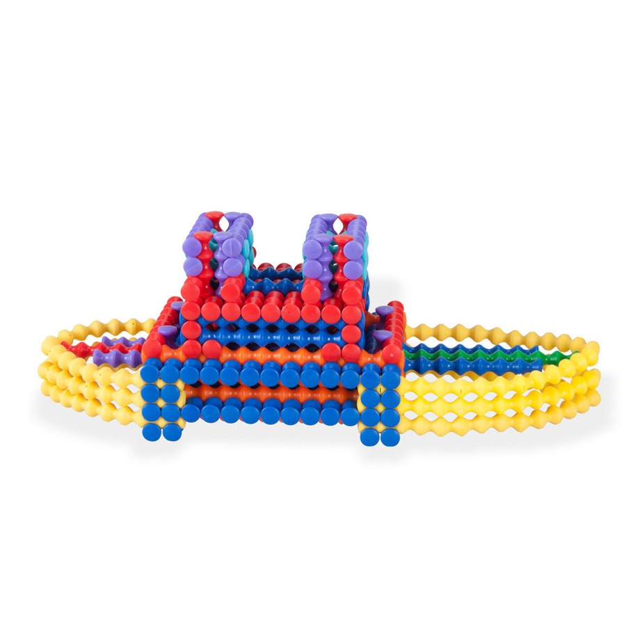 400pc Popular Playthings Playstix Bucket Set Building Toy Kids/Children 4y+