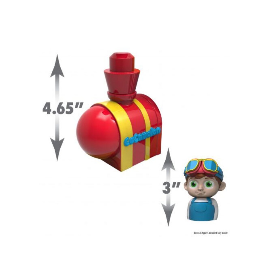 40pc Cocomelon 18m+ Toddler Stacking Train Educational Number Building Block Toy