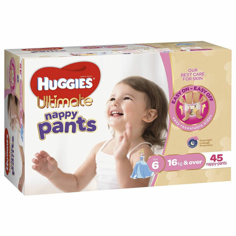 huggies ultimate nappies size 6