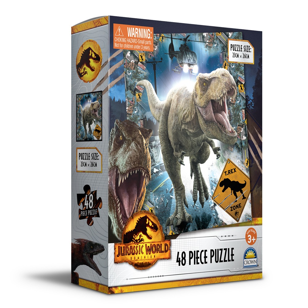 Buy 48pc Jurassic World 23x26cm Jigsaw Puzzle Kids/Children Play Game ...