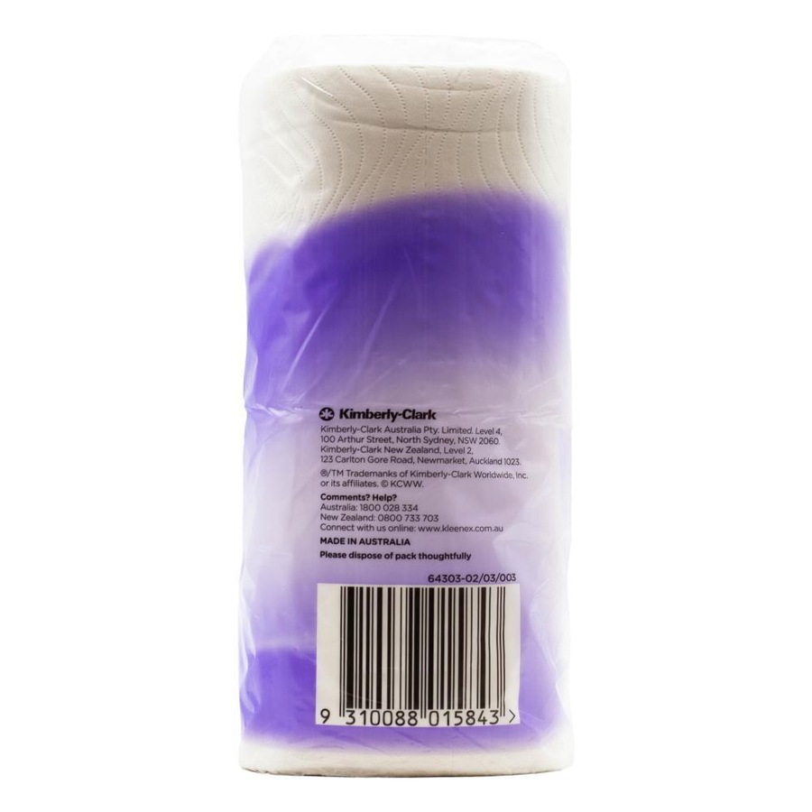 48pc Kleenex 3-Ply Toilet Paper Comfort Care Bathroom Tissue Rolls 180-Sheets