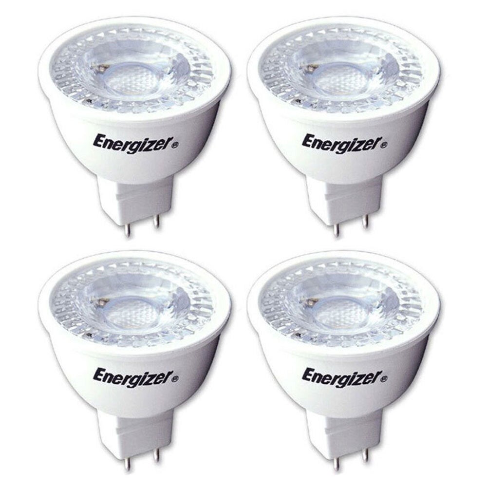 4pc Energizer LED GU5.3/MR16 5W/350LM Warm White Light Bulb/Lightbulb 35W