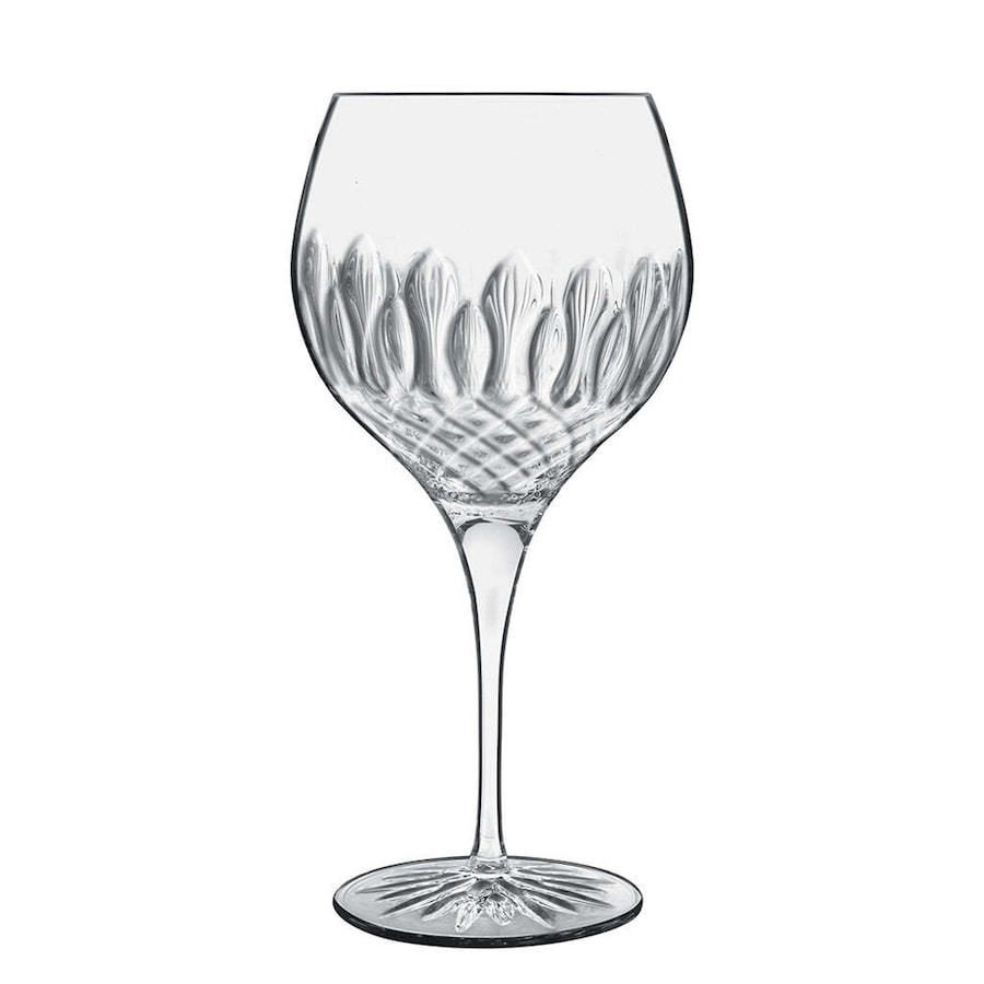 4pc Luigi Bormioli Diamante 650ml Gin/Spritz Balloon Glasses Set Stemware CLR