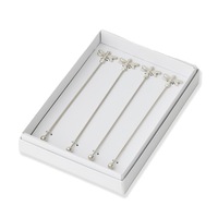 4pc Pilbeam Living Dragonfly Cocktail/Drink Stirrers Dining/Entertaining Silver
