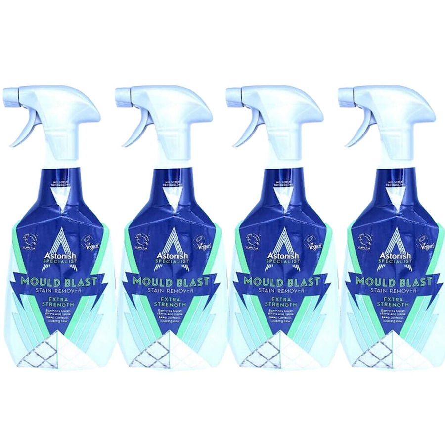 4PK Astonish Specialist Mould & Mildew Blast Stain Remover Extra Strength 750ml