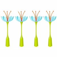 4PK Boon Stem Drying Rack Baby/Infant Accessories f/ Grass/Lawn Countertop BL/OR