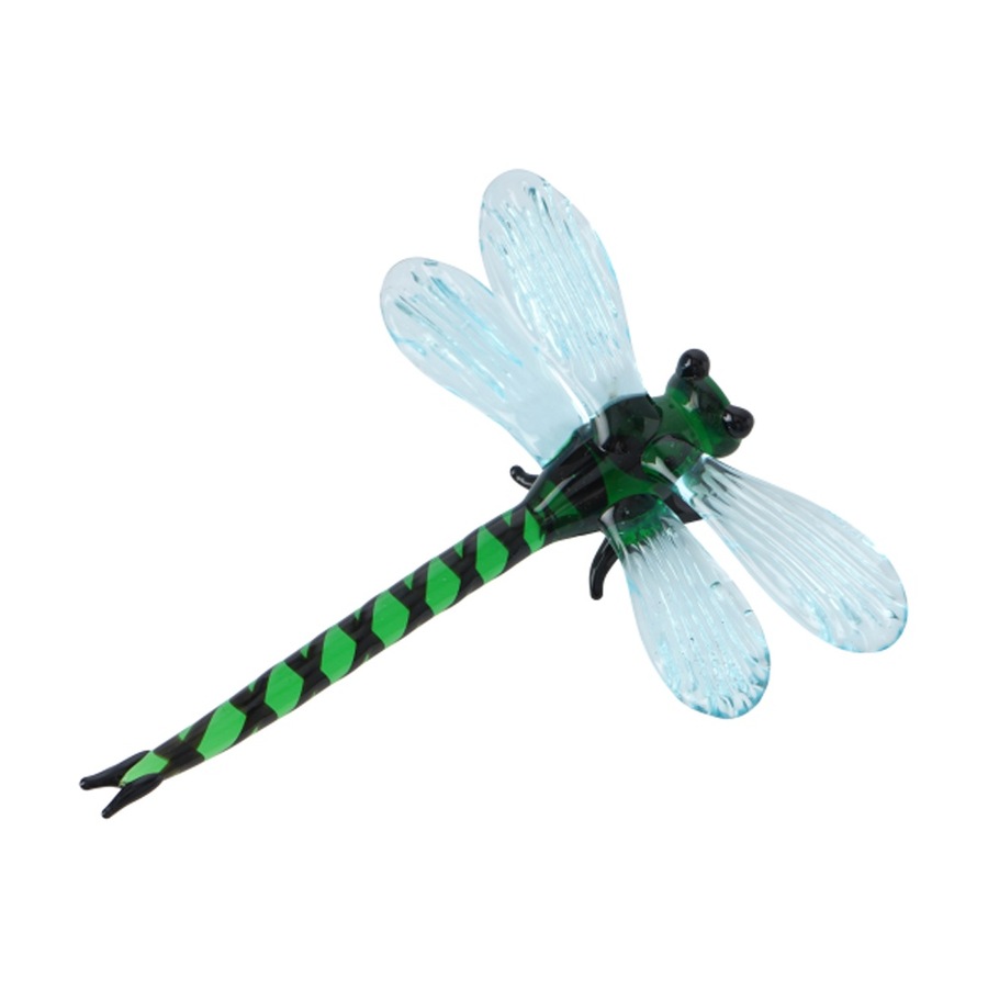 4PK Gibson Gifts Artisan Glass Dragonfly Home Decoration Sculptures/Figurines