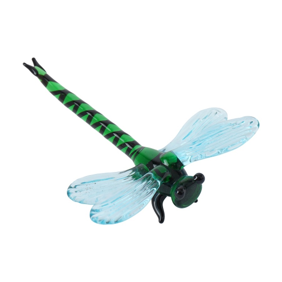 4PK Gibson Gifts Artisan Glass Dragonfly Home Decoration Sculptures/Figurines