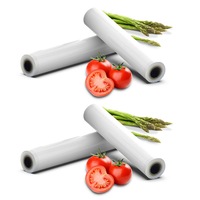 4PK Healthy Choice 28cm Vacuum Sealer Bag Roll Food Storage Bags Saver Clear