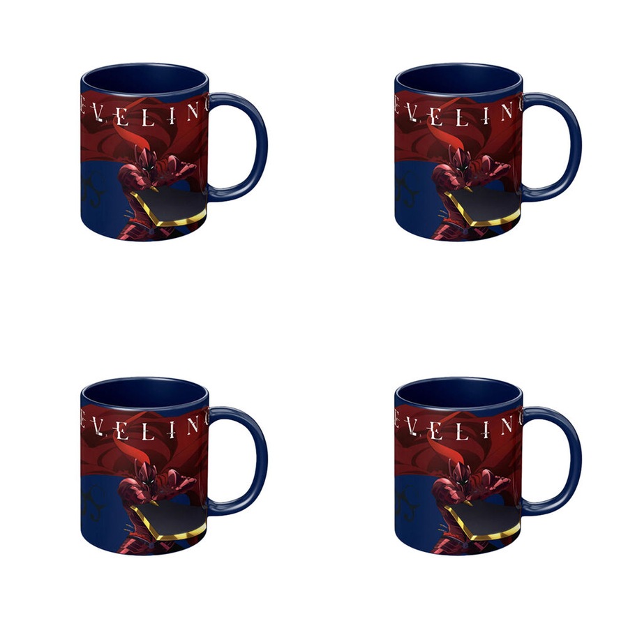 4PK Impact Rock Merchandise Solo Leveling Jinwoo and Igris Mug Multicoloured