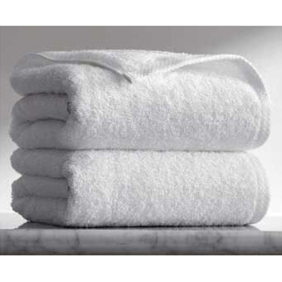 4PK Jason Commercial White J-Dry Supreme Bath Towel Bathroom Large 76x150cm