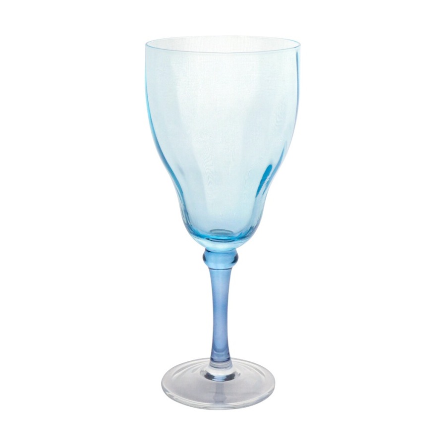 4PK LVD Decorative Ocean Wine Glass Barware/Drinkware Decor Blue 19x7x7cm