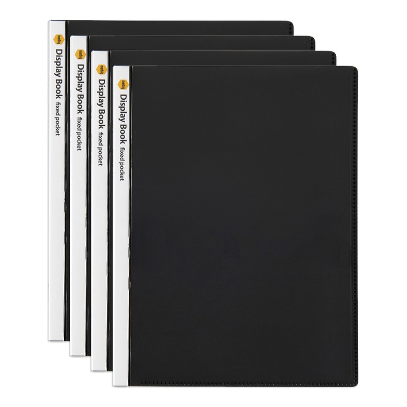 Buy 4PK Marbig 20-Page A4 Non-Refillable Document/File Display Book w ...