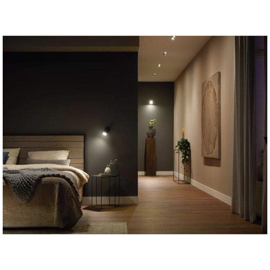 4PK Philips Hue Warm to Cool White Ambience MR16 Smart Lightbulb 5.1W