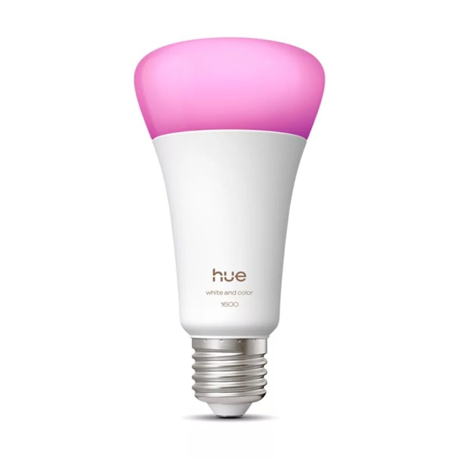 4PK Philips Hue White/Colour Ambience 1600lm A67 B22 Smart LED Lightbulb 15W