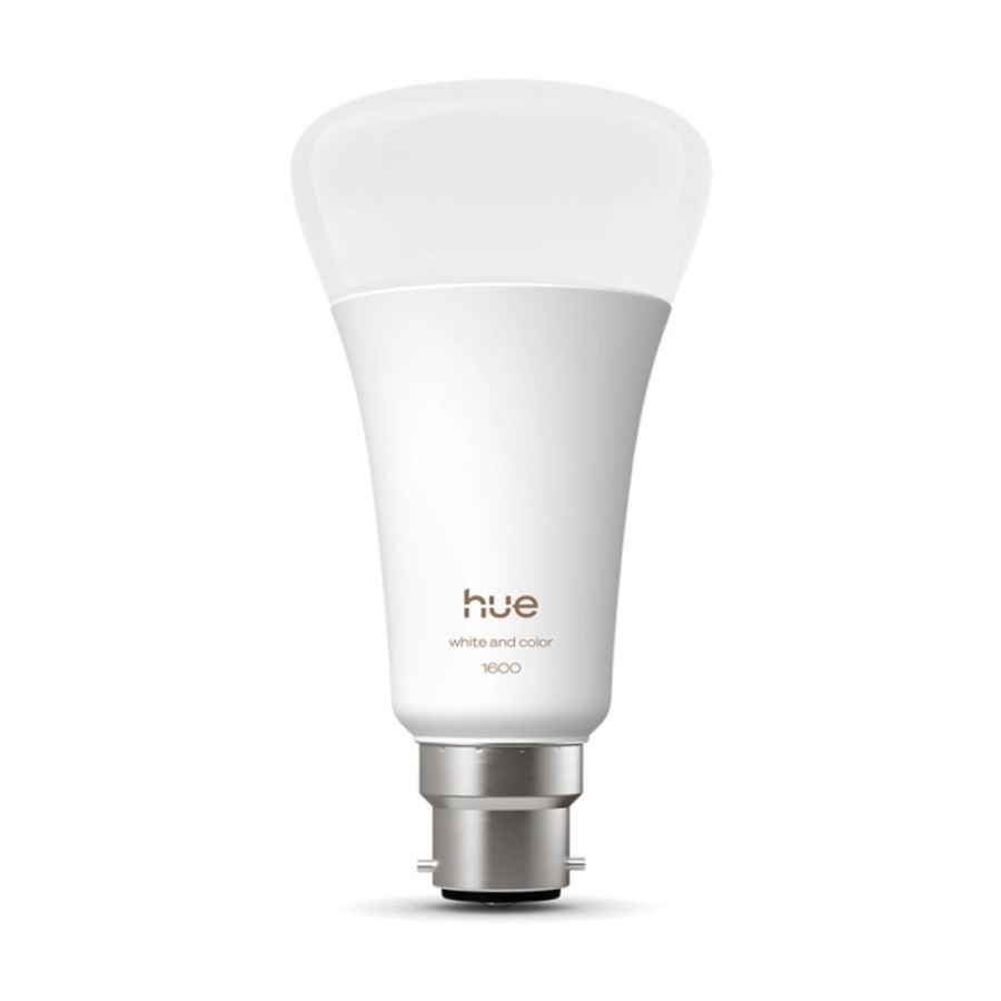 4PK Philips Hue White/Colour Ambience 1600lm A67 E27 Smart LED Lightbulb 15W