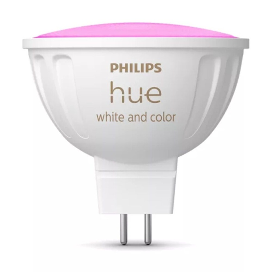 4PK Philips Hue White/Colour Ambience MR16 Smart LED Lightbulb 5.0W