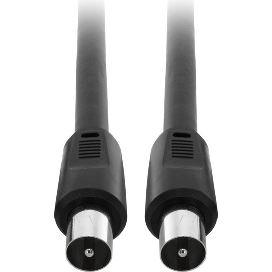 4PK Pro2 2M Rg59Quad Pal Flylead Plug To Lead Black Digital Coaxial Cable Coax