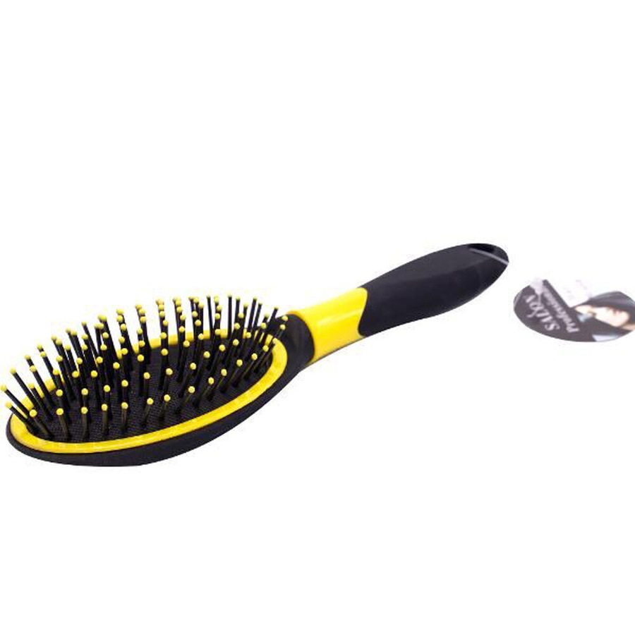 4PK Salon Professional Women's Hair Brush Comb w/ Quality Bristles Assorted