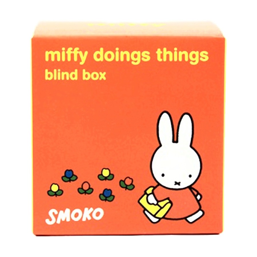 4PK Smoko Miffy Doing Things Blind Box Toy Collectable Figurine 15Y+ Assorted