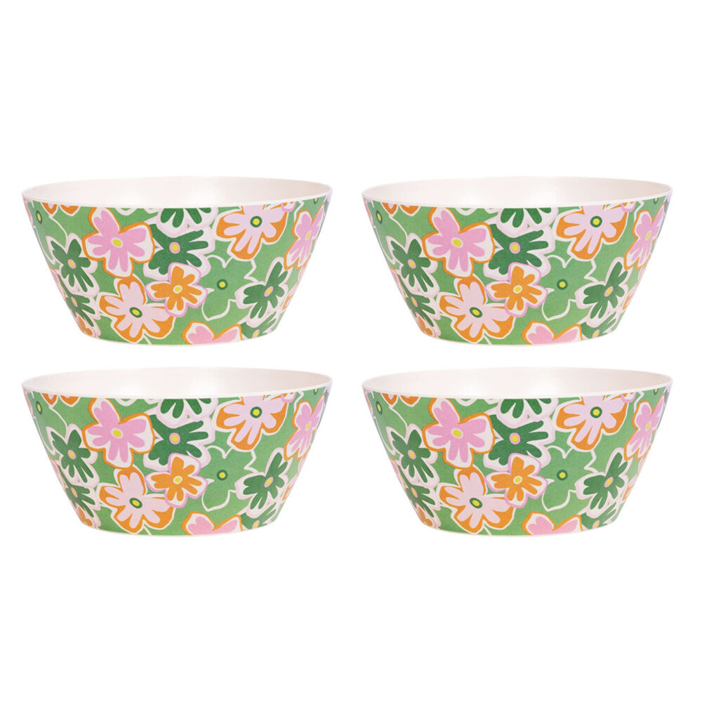 Bubble Salad Bowl 24.5cm x 8.5cm in Mint Green