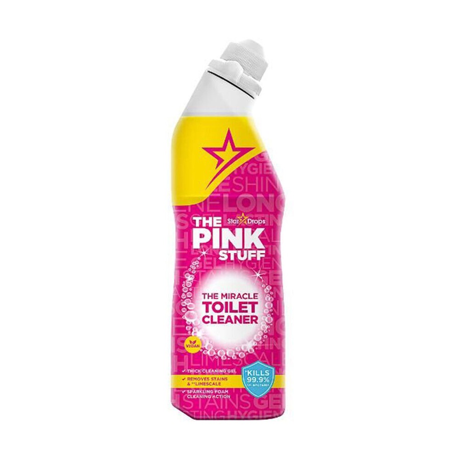 4PK The Pink Stuff Toilet Gel Cleaner Germ Kill Fresh Scent Disinfectant 750ml