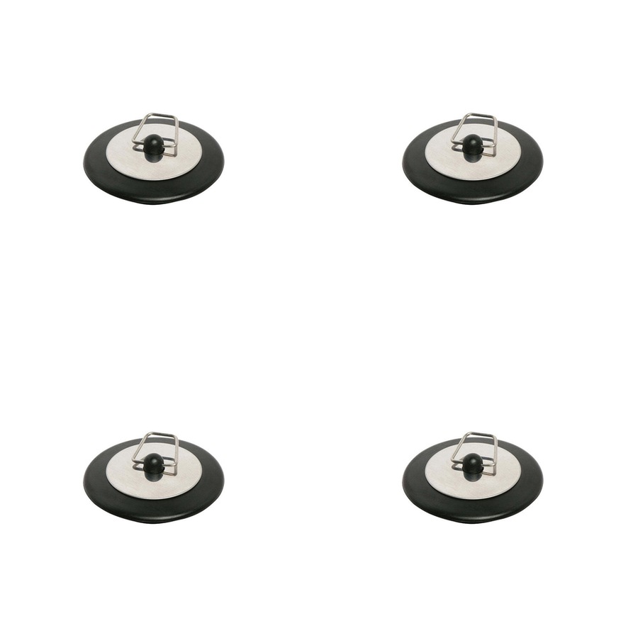 4PK Wiltshire Stainless Steel Standard Kitchen/Bathroom Sink Drain Plug Stopper